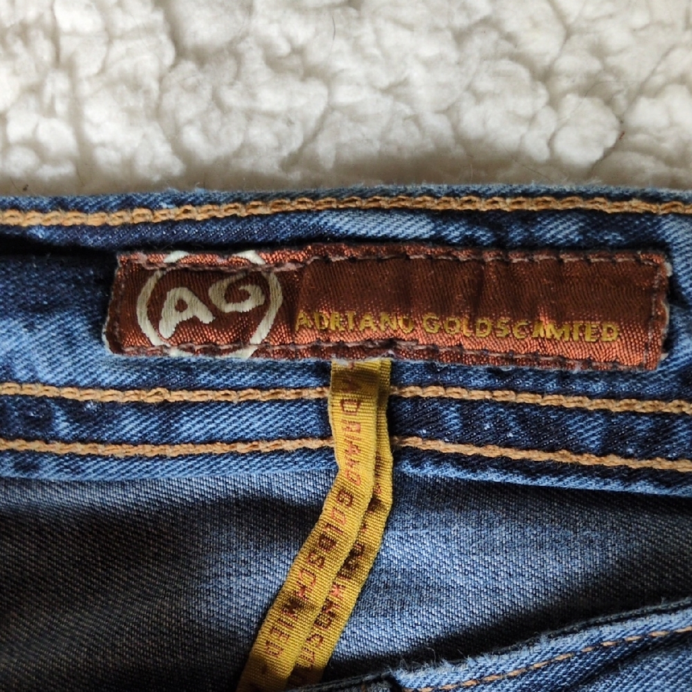 AG Adriano Goldschmied Blue Jeans with Brown Label - Picture 2 of 6